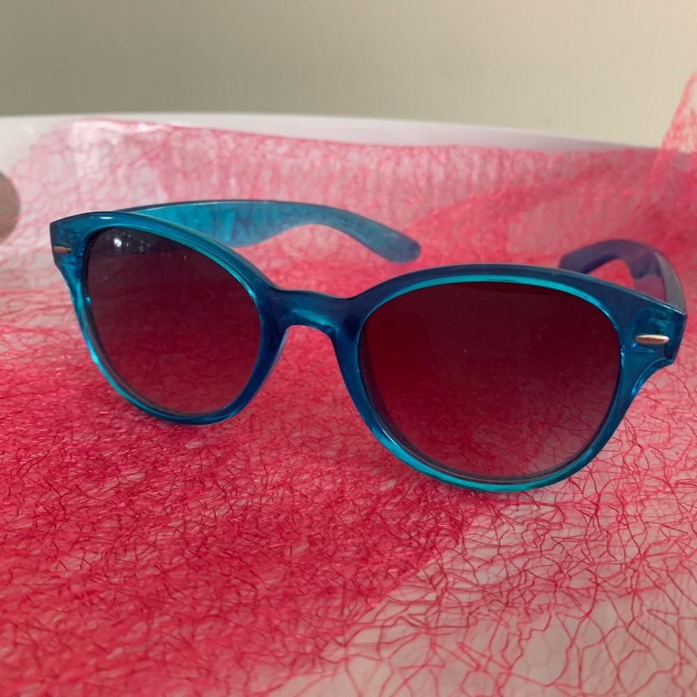 Blue sunglasses
